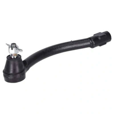 Image of 568203X000, 56820A5000, 56820A6000, 56820A6500 Track rod end BLUE PRINT ADG087197 outer, Front Axle Left with crown nut KIA: cee‘d II Hatchback