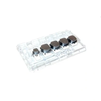 Image of Beko 2867700500 Washing Machine Light Guide Button Assembly