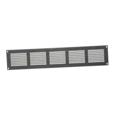 Image of 500x100mm / 20x4&quot; inch Galvanised Metal Air Vent Grille Cover with Insect Mesh Ventilation