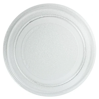Image of Spares2go Smooth Glass Turntable Plate for Sharp Microwave Oven (245mm)