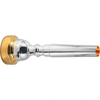 Image of Vincent Bach mouthpiece trumpet standard series 351 model 5C gold rim