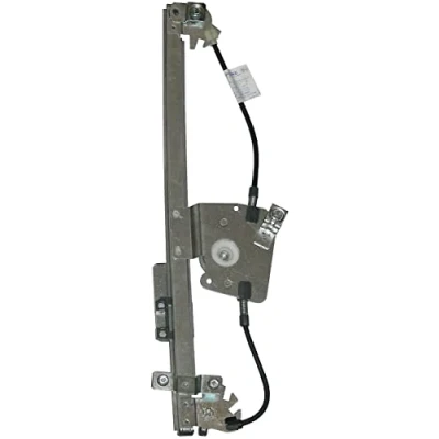 Image of 2107301546 Window regulator VALEO 850592 Left Rear electric without motor comfort function MERCEDES BENZ: E Class Saloon