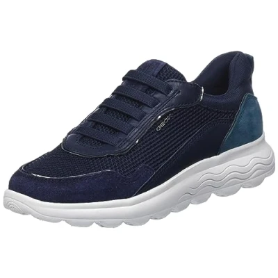 Image of Geox Women&#039;s D Spherica Sneaker, Dk Jeans, 4 UK