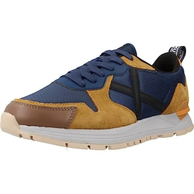 Image of Munich Men&#039;s Avenue Sneaker, Blue, 6.5 UK