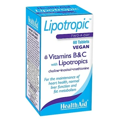 Image of HealthAid Lipotropics 60 Tablets