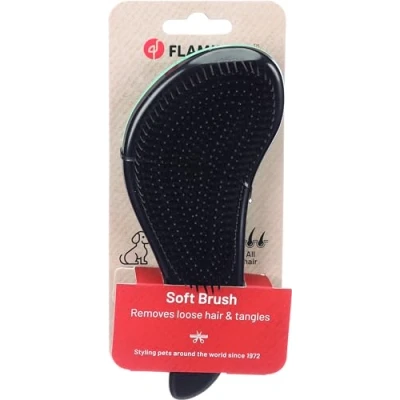 Image of Flamingo SOFT BRUSH ERGO LIGHT GREEN