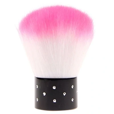 Image of Colorful Soft Nail Art Brush for Acrylic UV Gel Dust Cleaner Random Color