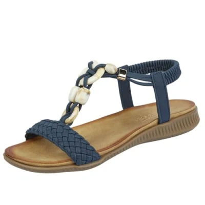 Image of Jo &amp; Joe Ibiza Navy UK 6