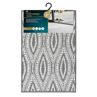 Image of JVL Harmony Machine Washable Entrance Doormat 50x75cm Eyes