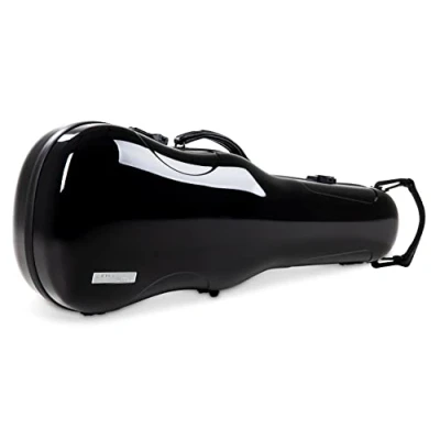Image of GEWA AIR 2.0 Viola Mould Case Black High Gloss with Additional Side Handle Made in Germany