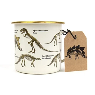 Image of Dinosaur Enamel Mug