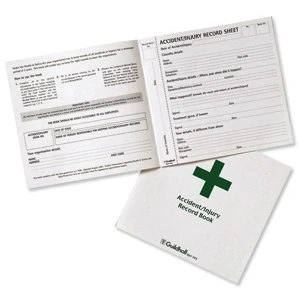 Image of Collins Accident Report Book 20 Pages 210x200mm Green Ref ARB2 [Pack 5]