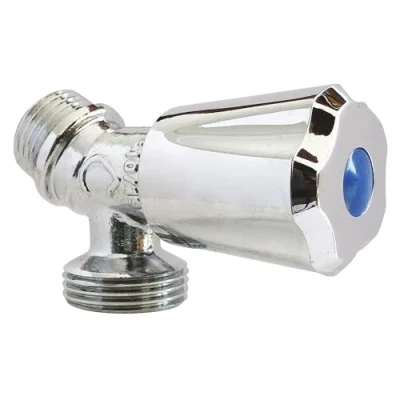 Image of SOMATHERM FOR YOU 35 30 Rob Washing Machine Tap Washer Standard Chrome Inclined Valve M15 / M20 21/27, None