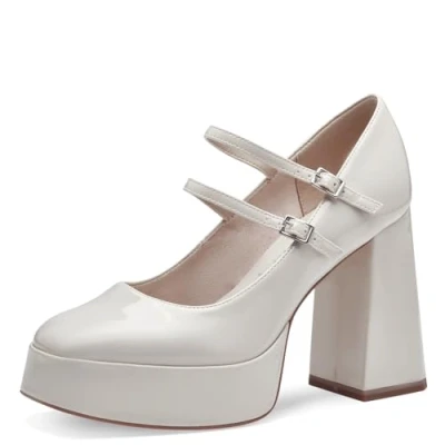Image of Tamaris 1 22405 42 Women&#039;s Trainers Pump, Ivory, 6.5 UK