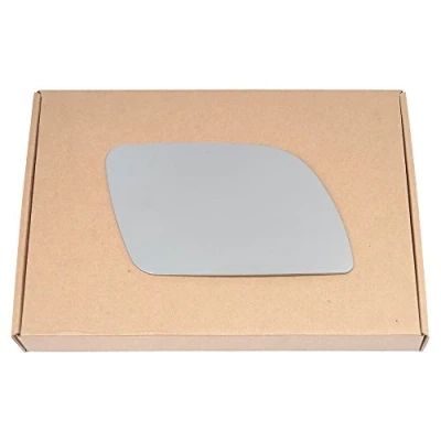 Image of Less4spares Wing Mirror Glass Right Compatible with VW Polo 2002 2005 STICK ON Driver Off Side Convex