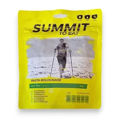 Image of Summit to Eat Pasta Bolognaise Camping Hiking Food, Yellow, One Size
