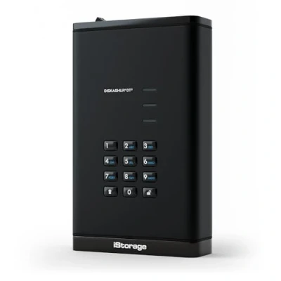 Image of iStorage diskAshur DT3 256 bit 2TB FIPS Level 3 Certified Secure encrypted Desktop Hard Drive Password Protected