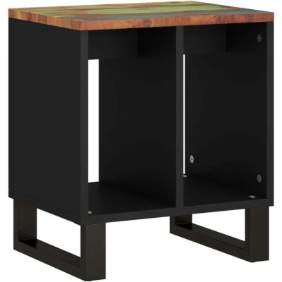 Image of vidaXL Side Table 40x31x46 cm Solid Wood Reclaimed&amp;Engineered