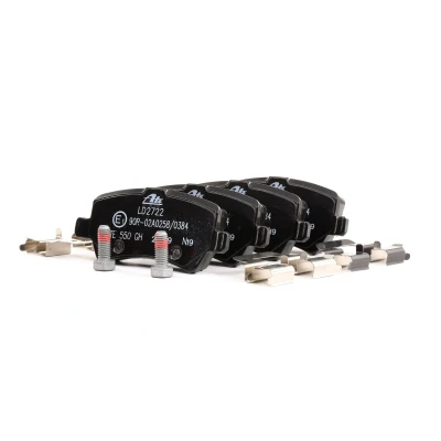 Image of 30671575, 30742516, 30794555, 31317482, 31317483 Brake pad set ATE Ceramic 13.0470 2722.2 VOLVO: S60 II, V60 I, S80 LAND ROVER: Range Rover Evoque