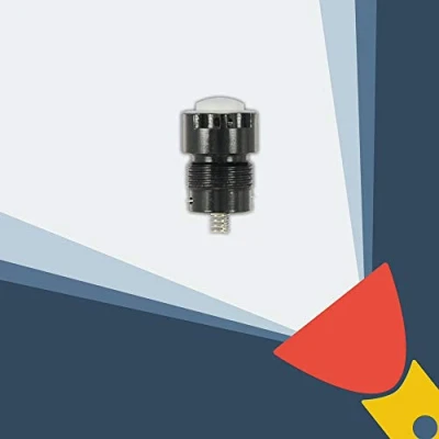 Image of Mini MagLite/Solitaire AAA Torch/Flashlight Push Button (clicky) End/Tail Cap Switch (with Lanyard)