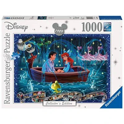 Image of Ravensburger Arielle Princess Disney Collector&#039;s Edition Little Mermaid 1000 Jigsaw Puzzle for Adults and Kids Age 12 Years Up