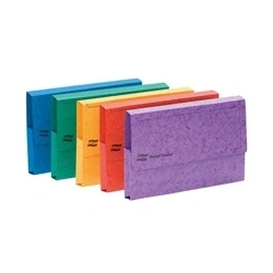 Image of Exacompta Europa Pocket Wallet A3 Assorted A (25 Pack) 4780Z