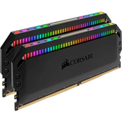 Image of Corsair Dominator Platinum RGB 16 GB (2 x 8 GB) DDR4 3600 MHz C18, Enthusiast LED Illuminated Memory Kit Black