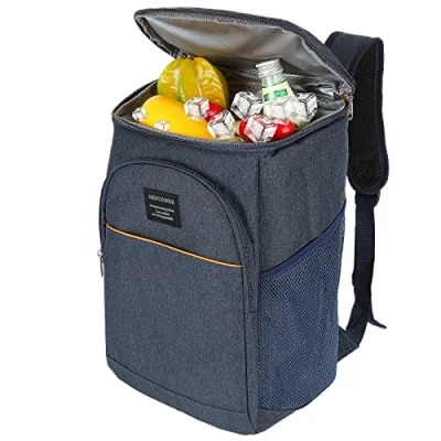 Image of GOYADA 18L 24Cans Cool Bag Rucksack Backpack, Insulated Food Drink Cooler Backpack for Men Women, Large Picnic, Fishing, Camping, Family Outdoor, Travel, BBQ