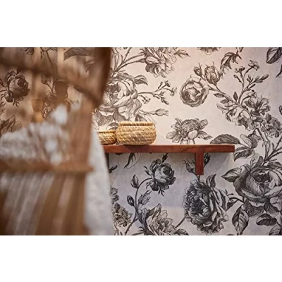 Image of Livingwalls My Home Spa 387002 Non Woven Wallpaper Floral 10.05 x 0.53 m Made in Germany