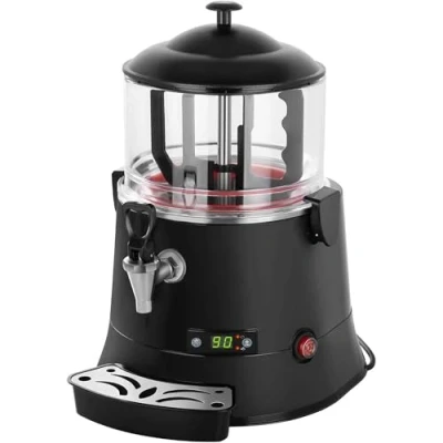 Image of Commercial Hot Chocolate Machine 5L &amp; 10L, Electric Dispenser Warmer 440 W, Temperature Range: 30 90 C, Energy Saver and Cost efficient, Beverage Making (5L)
