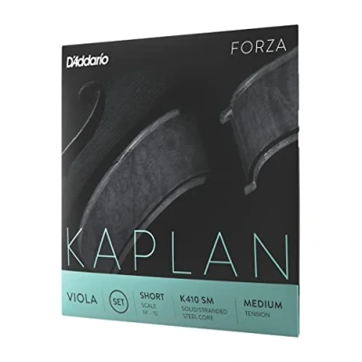 Image of D&#039;Addario Kaplan Forza Viola Strings Full Set K410 SM Short Scale, Medium Tension