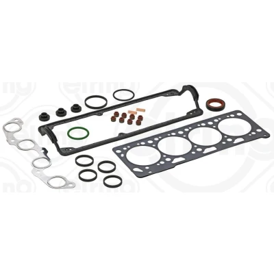 Image of 032198012B Gasket Set, cylinder head ELRING 408.930 with valve stem seals VOLKSWAGEN: GOLF 3, Polo III Hatchback, Hatchback