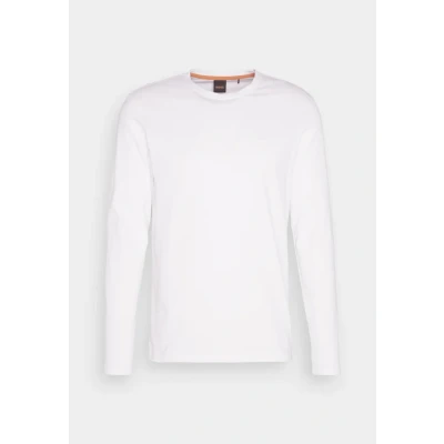 Image of BOSS Tacks Long sleeved top, Men&#039;s, Size: Small, White