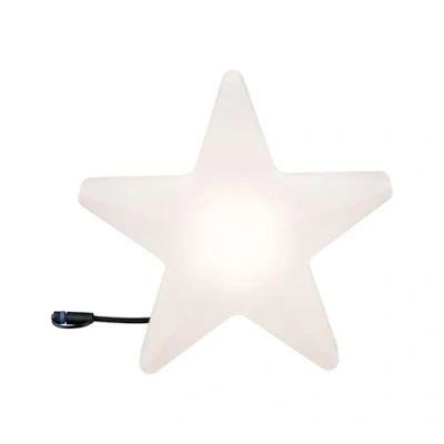 Image of Paulmann 94184 Outdoor Plug &amp; Shine Light Object Star IP67 3000K 235lm 24V, White
