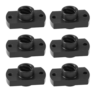 Image of eMagTech 6PCS T8 Lead Screw POM Nut 3D Printer Z Axis Trapezoid Motor Nuts Compatible with Creality CR10 CR 10S Ender 3 3S Ender3 Pro Printers