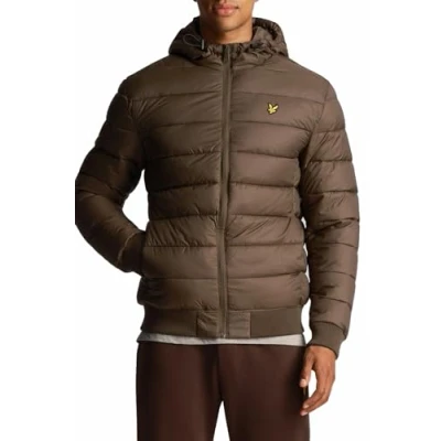 Image of Lyle &amp; Scott Wadded Winter jacket, Men&#039;s, Size: XL, W olive