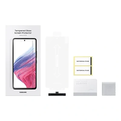 Image of Samsung Tempered Glass Screen Protector ET FA536 for Galaxy A53 5G Protector, Protective Glass, Shockproof, Transparent 6.5 Inches