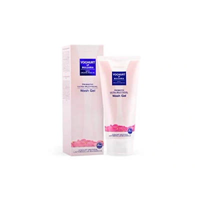 Image of Biofresh Yoghurt Of Bulgaria Probiotic Ultra Mild Face Wash Gel with Proteins &amp; Natural Rose Oil BF YO FACEwsh 200 1x/v2