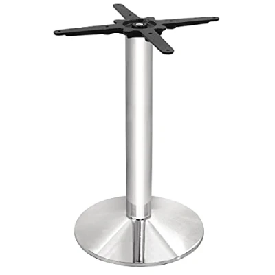 Image of Bolero Round Tulip Table Base, Chrome, Size: 720(H)x 430(Dia)mm, Suitable for Tabletops up to 800(Dia)mm Round, CD214