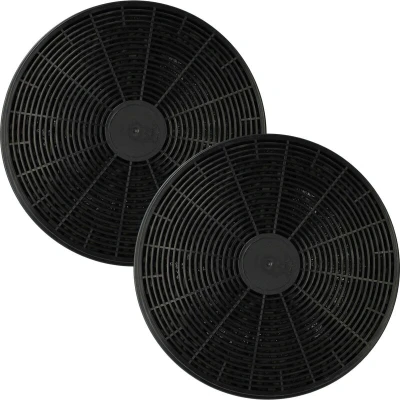 Image of Vhbw 2x Activated Carbon Filter Replacement for Klarstein 10027530, CGCH2, 10027711, 10030983, K10001 Extractor Hood 17.5 cm