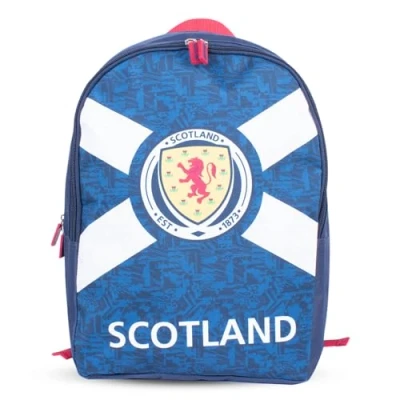 Image of Hy Pro Officially Licensed Scottish FA Backpack Lightweight, Rucksack, Merchandise, Great Gift Idea