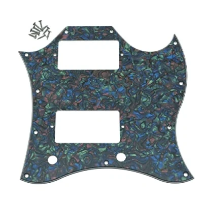 Image of Dopro American Standard SG Guitar Full Face Pickguard fits USA Gibson Abalone Pearl