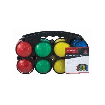 Image of 8pc Plastic Boules Set By Redwood