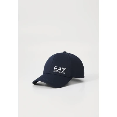 Image of EA7 Emporio Armani Train CORE LOGO Unisex Cap, Size: Medium, Blue/white