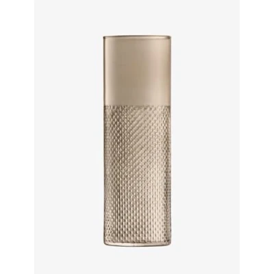 Image of LSA Wicker Vase H40cm Taupe 1 Unit Mouthblown &amp; Handmade Glass WR16
