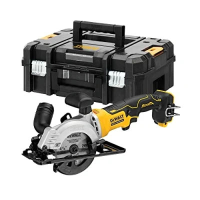 Image of DEWALT DCS571NT XJ 18V XR Brushless 115mm Compact Circular Saw, With TSTAK Box