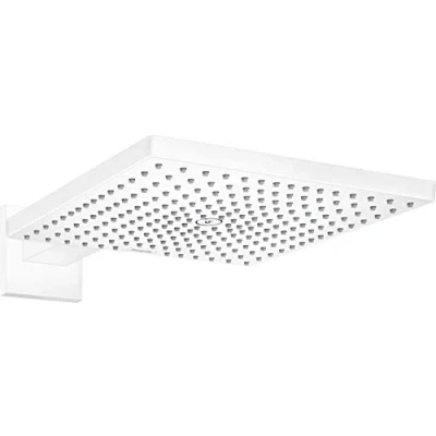 Image of Hansgrohe Raindance E Overhead shower 300 1jet with arm, matt white, 26238700