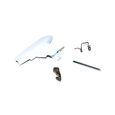 Image of Hotpoint Washing Machine White Door Handle Kit. Genuine part number C00259409