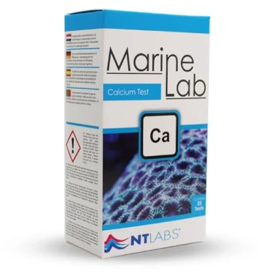 Image of NT Labs Marine Lab Calcium Test Kit, Aquarium Water Testing Accurate Results, Contains up to 35 Tests.
