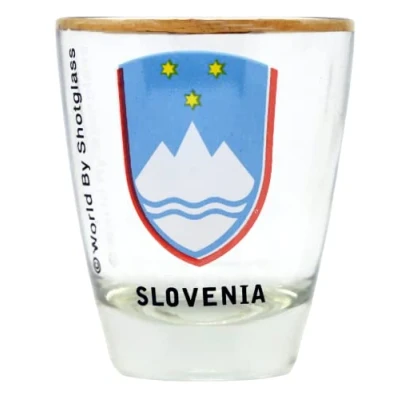 Image of Slovenia Shot Glass